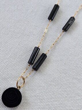 Bernard K Passman black coral necklace EXTREMELY RARE!